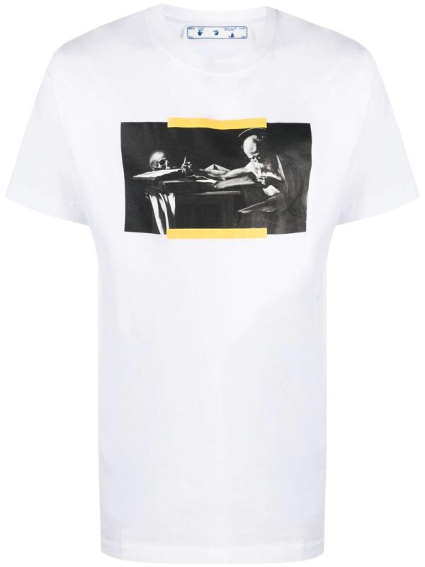 Off-White  Caravaggio painting print T-shirt