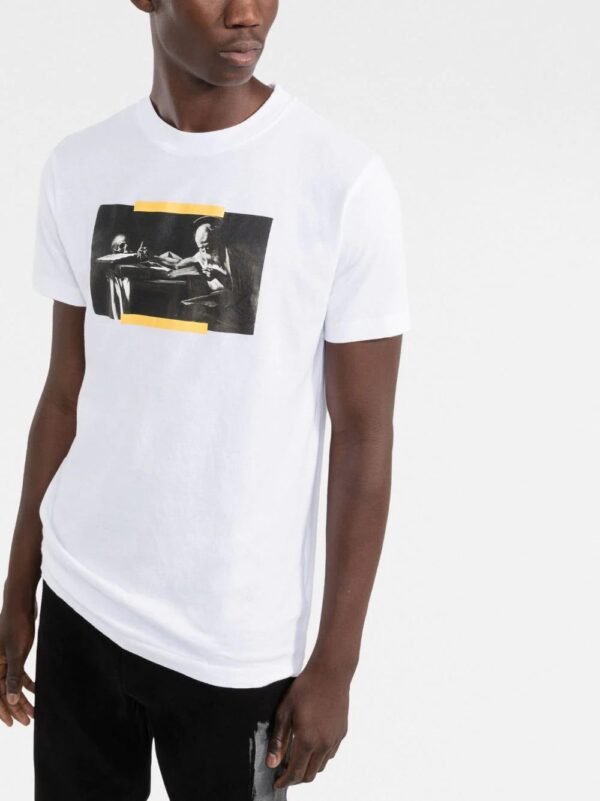 Off-White  Caravaggio painting print T-shirt - Image 3