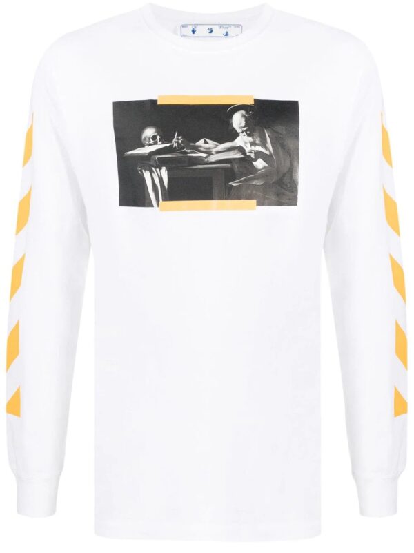 Off-White  Caravaggio painting print T-shirt