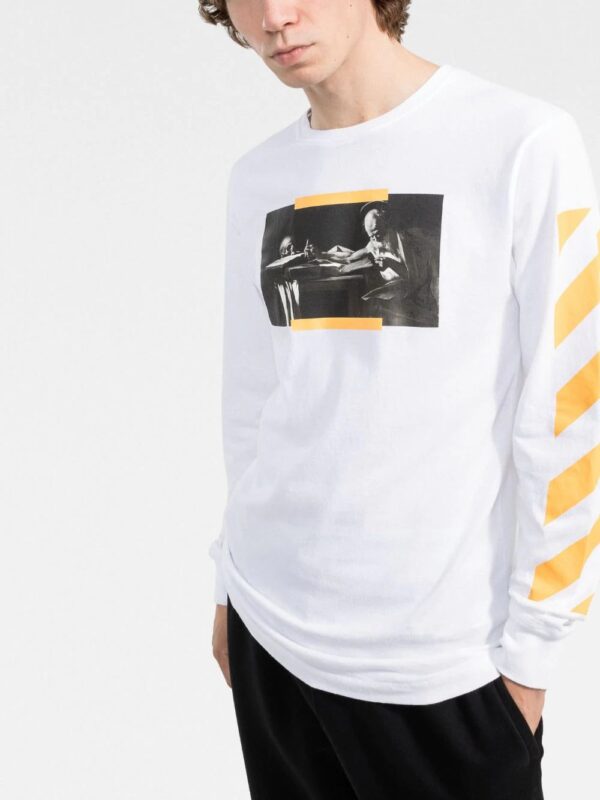 Off-White  Caravaggio painting print T-shirt - Image 2
