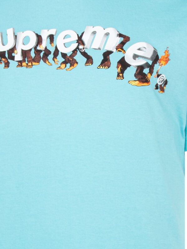 Supreme  Apes round-neck T-shirt - Image 2