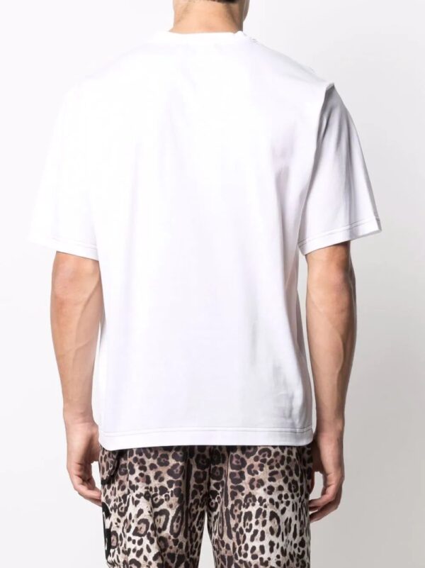 Dolce & Gabbana  DG leopard-print patch T-shirt - Image 4