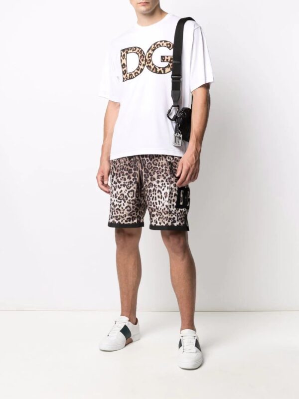 Dolce & Gabbana  DG leopard-print patch T-shirt - Image 2