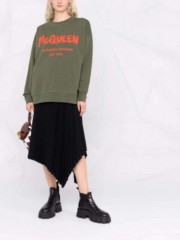 Alexander McQueen  logo-printed sweatshirt - Image 2