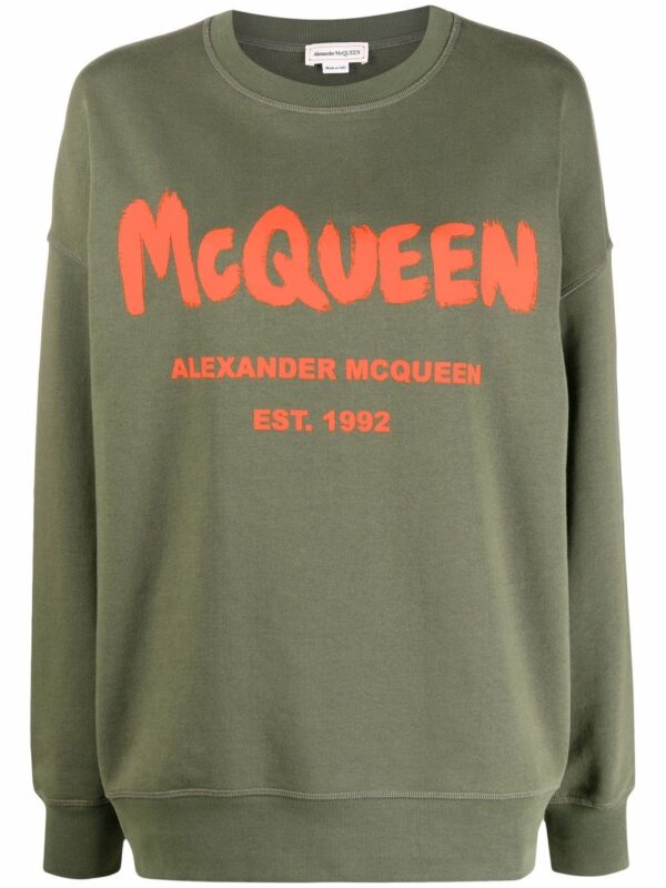 Alexander McQueen  logo-printed sweatshirt
