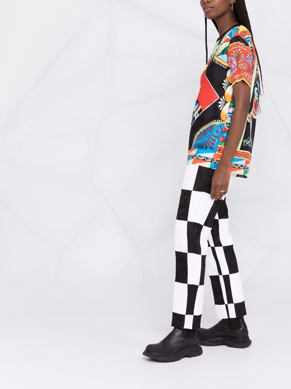 Dolce & Gabbana Carretto-print T-shirt - Image 4