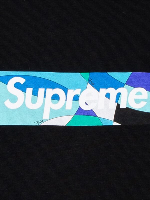 Supreme  x Emilio Pucci Box Logo T-Shirt - Image 2