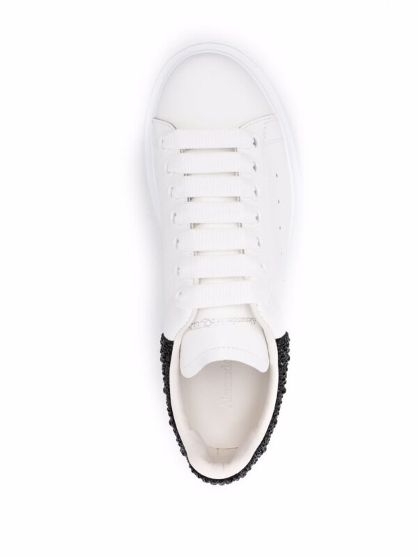 Alexander McQueen Oversized studded low-top sneakers - Image 4
