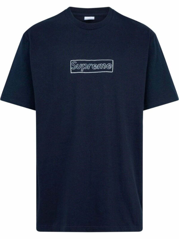 Supreme  x KAWS Chalk Logo crew neck T-shirt