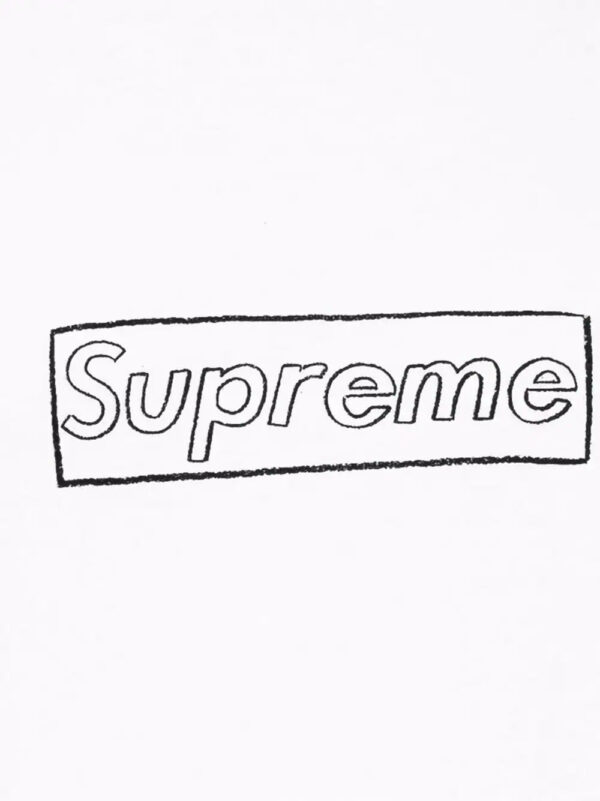 Supreme  x Kaws Chalk Logo T-shirt - Image 2