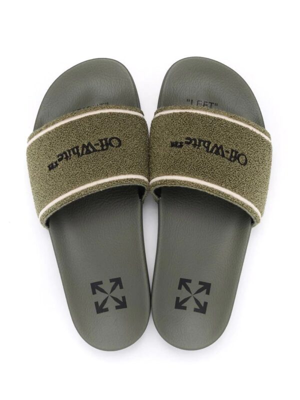 Off-White  towel logo slides - Image 4