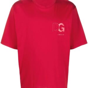 Dolce & Gabbana logo-embossed cotton T-shirt