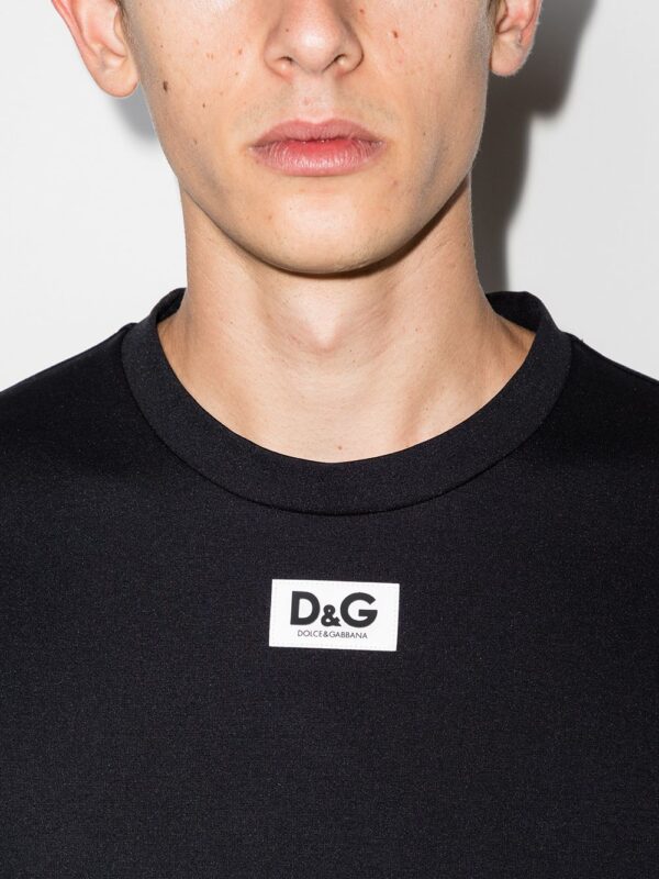 Dolce & Gabbana  logo patch short-sleeve T-shirt - Image 2