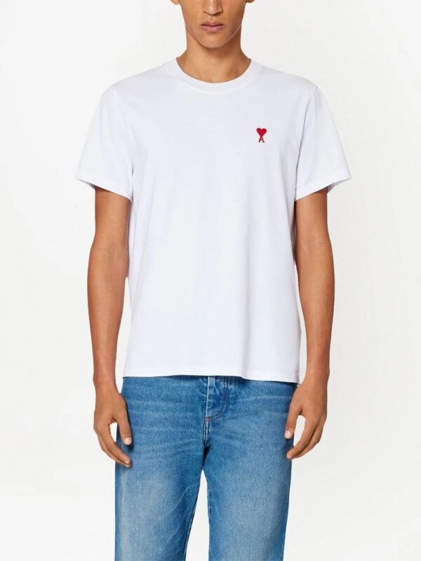 AMI Paris  Ami de Coeur T-shirt - Image 4