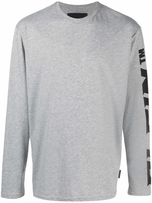 Philipp Plein  logo-print long-sleeved T-shirt