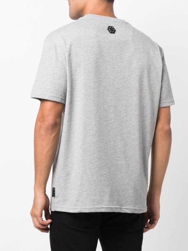 Philipp Plein  V-neck logo-print T-shirt - Image 4