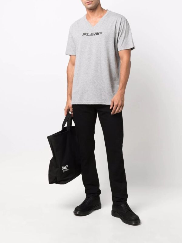 Philipp Plein  V-neck logo-print T-shirt - Image 2
