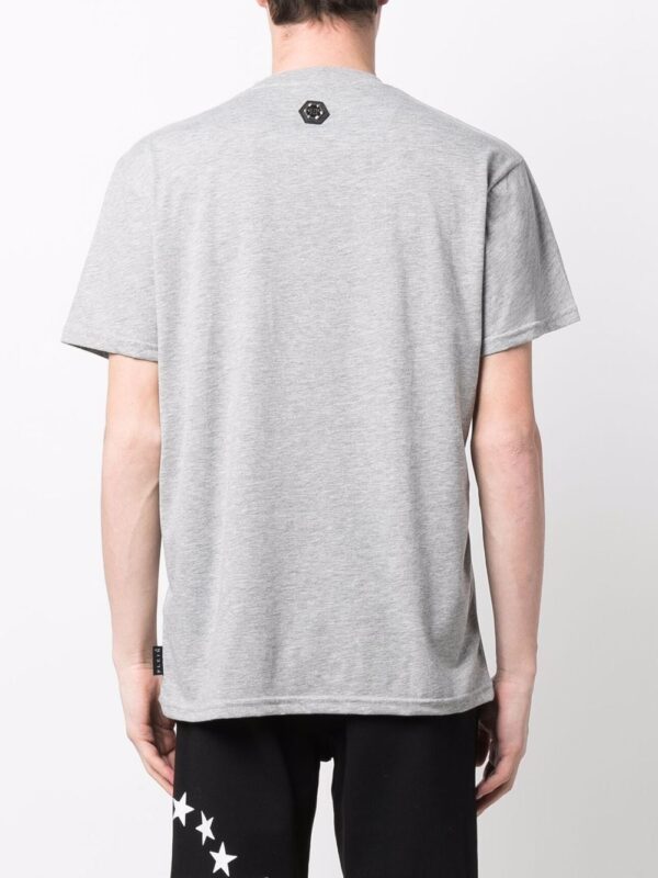 Philipp Plein  embellished-logo T-shirt - Image 4