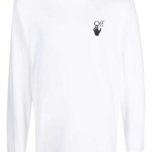 Off-White  Caravaggio-print long-sleeve T-shirt