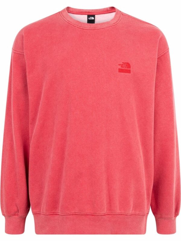 Supreme  x The North Face logo-embroidered sweatshirt