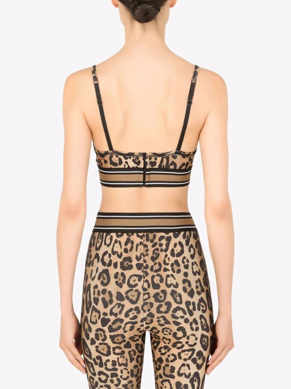Dolce & Gabbana leopard-print cropped tank top - Image 5