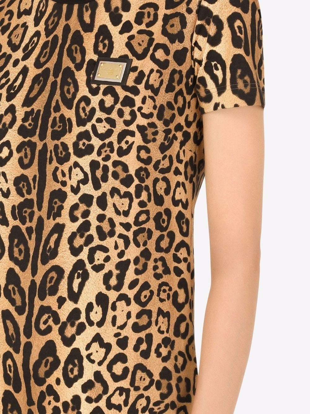 Dolce & Gabbana leopard-print short-sleeve T-shirt - Image 5