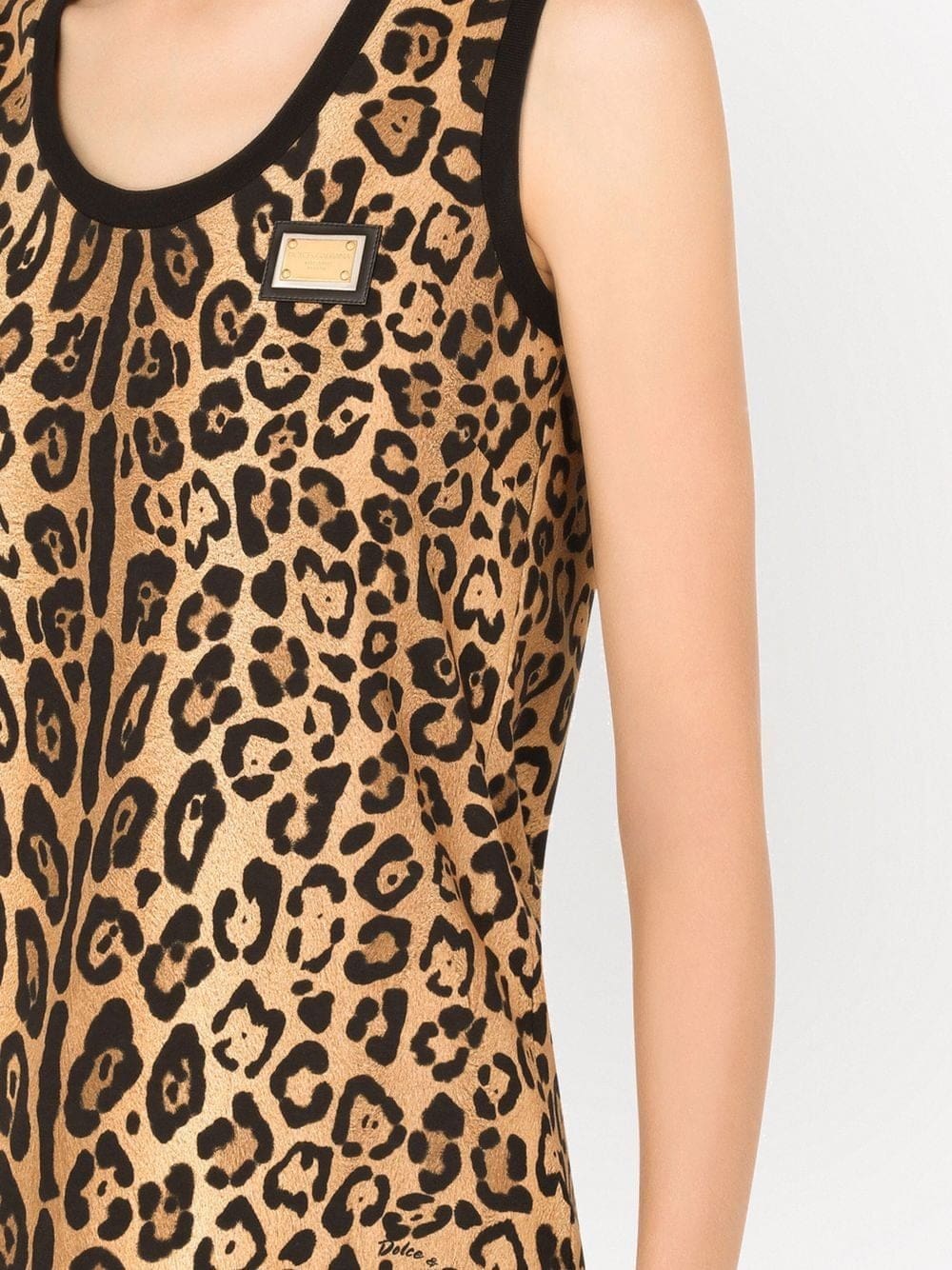 Dolce & Gabbana leopard-print tank top - Image 5