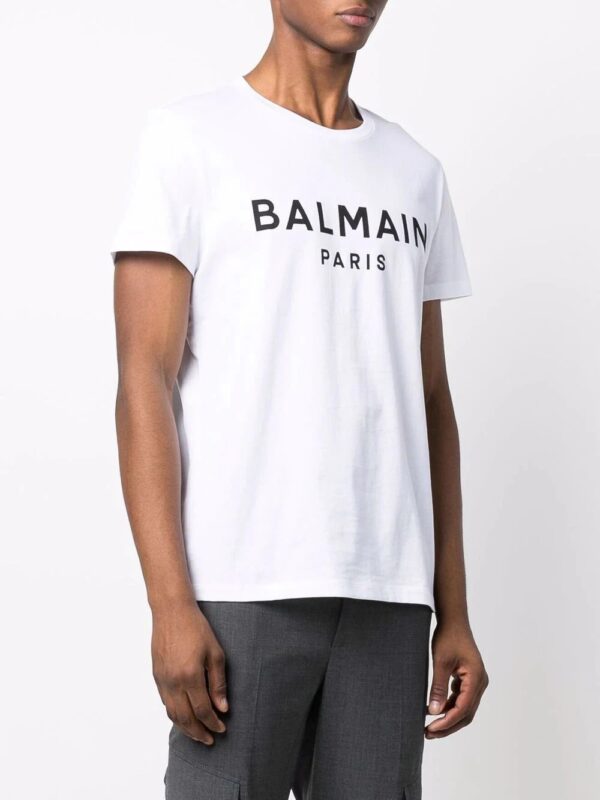 Balmain  logo-print cotton T-shirt - Image 3