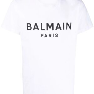 Balmain logo-print cotton T-shirt