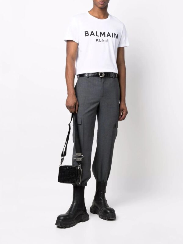 Balmain  logo-print cotton T-shirt - Image 2
