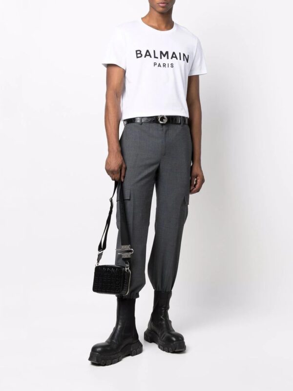 Balmain  logo-print cotton T-shirt - Image 2