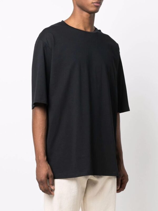Balmain  side logo-print oversize T-shirt - Image 3