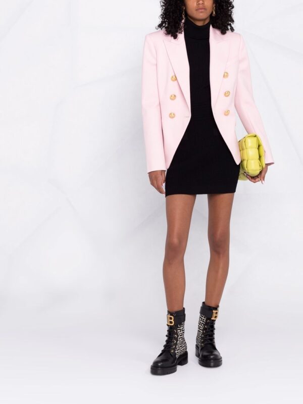 Balmain  decorative button mini skirt - Image 2