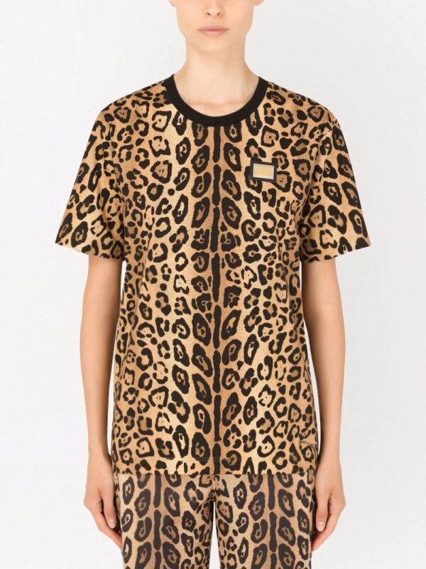 Dolce & Gabbana  leopard-print T-shirt - Image 3