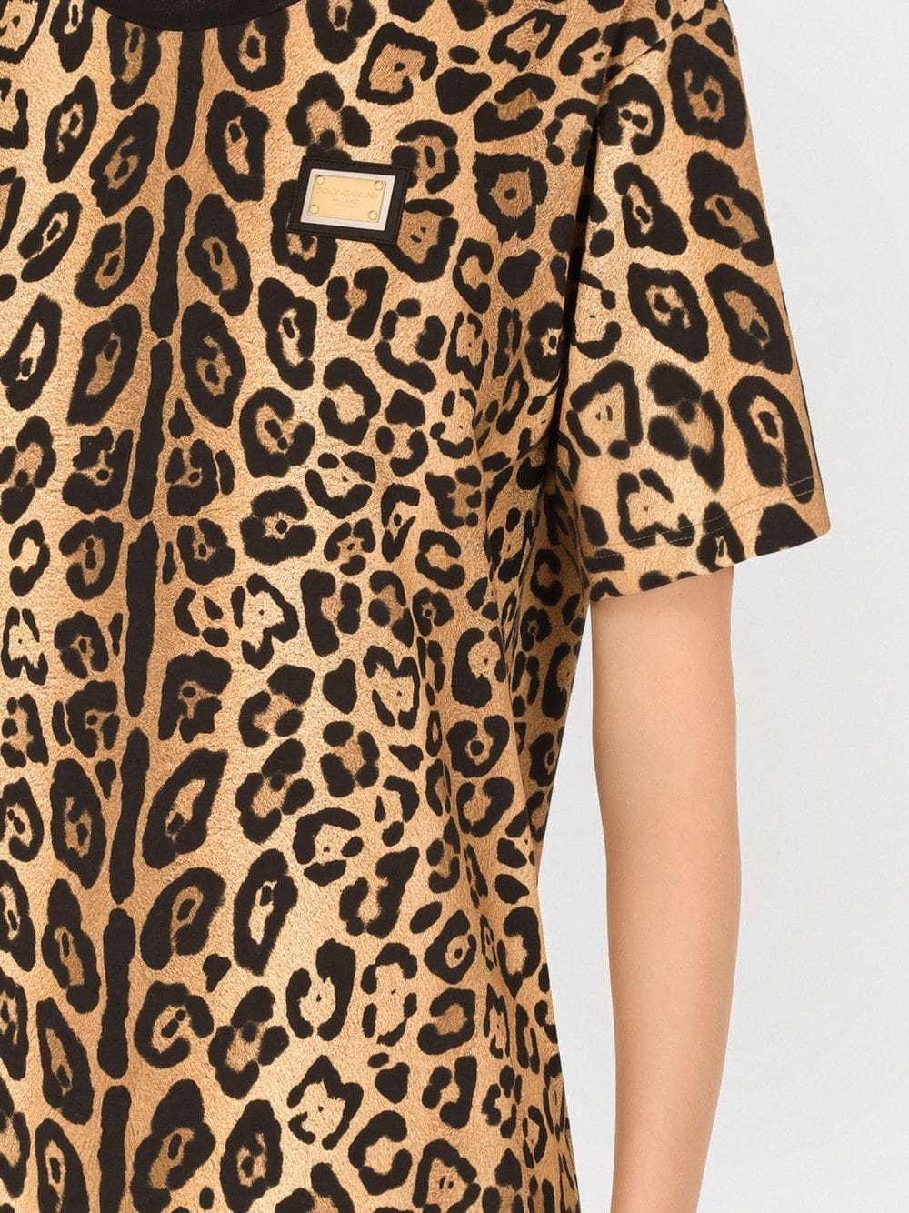Dolce & Gabbana leopard-print short-sleeve T-shirt - Image 5
