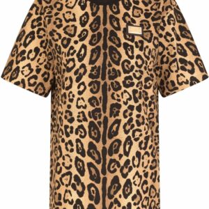 Dolce & Gabbana leopard-print short-sleeve T-shirt