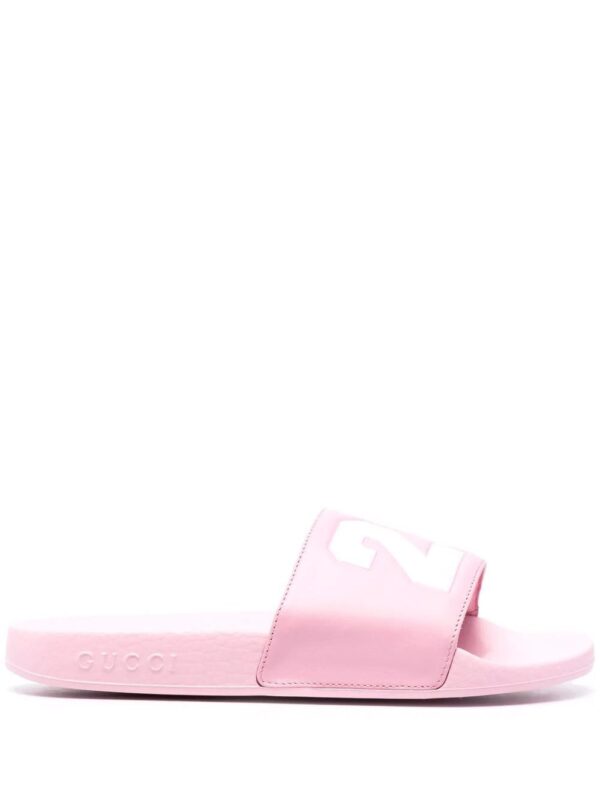 Gucci  Pursuit leather slides