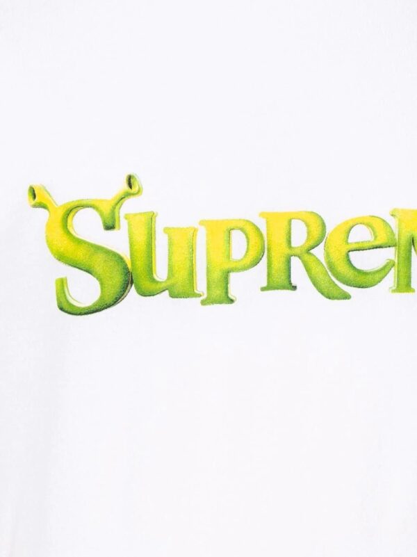 Supreme  x Shrek logo-print T-shirt - Image 2