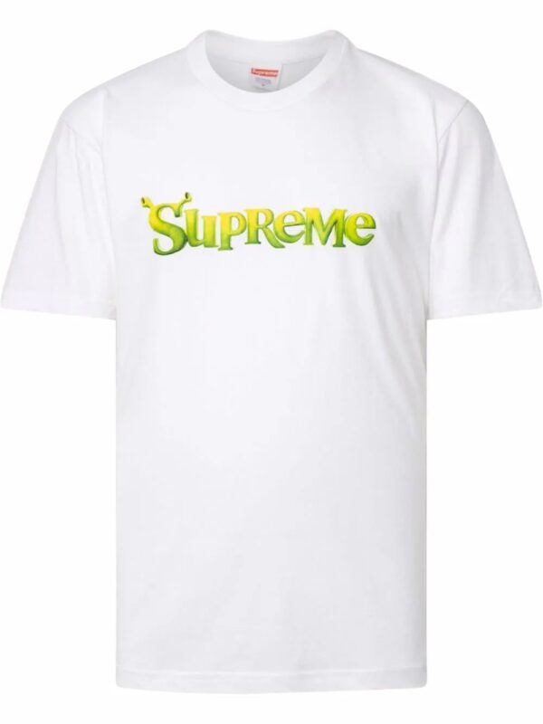 Supreme  x Shrek logo-print T-shirt