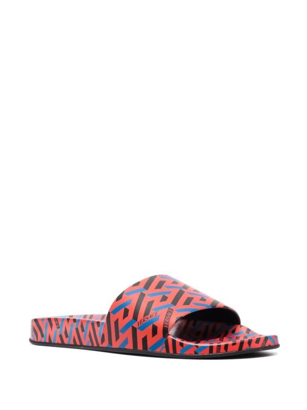 Versace  logo print slides - Image 2
