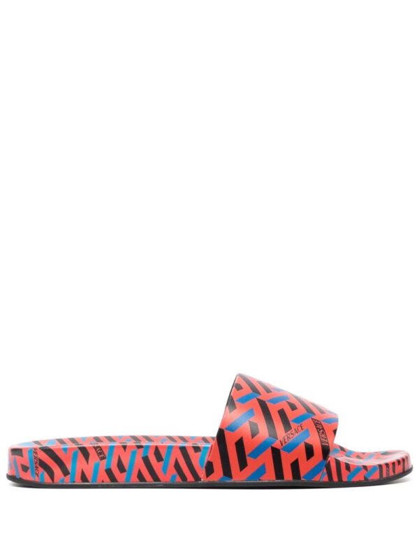 Versace  logo print slides