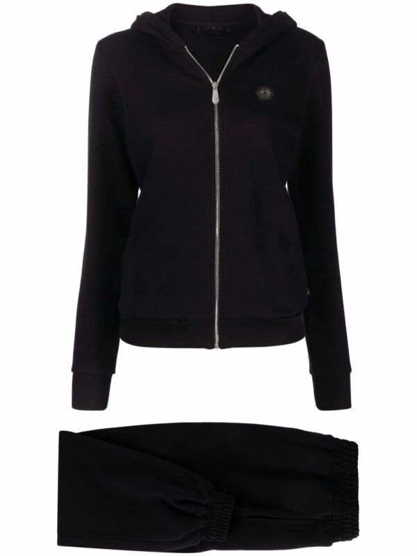 Philipp Plein  sequin embellished skull tracksuit set