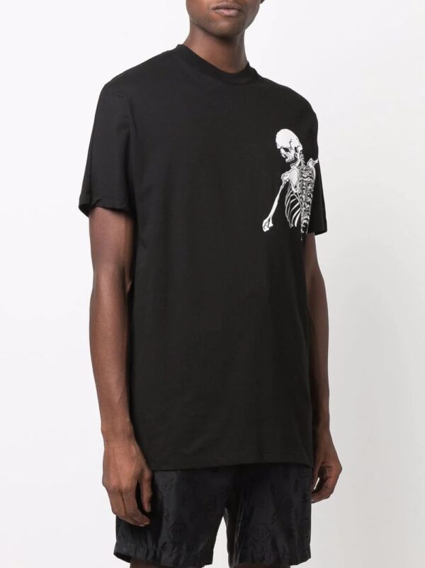 Philipp Plein  Skeleton logo print T-shirt - Image 3