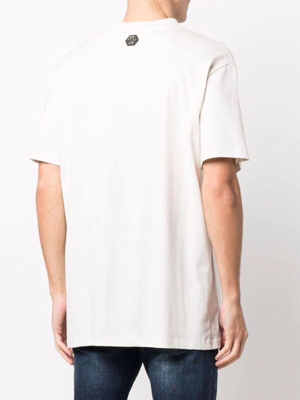 Philipp Plein  logo crew-neck T-shirt - Image 4