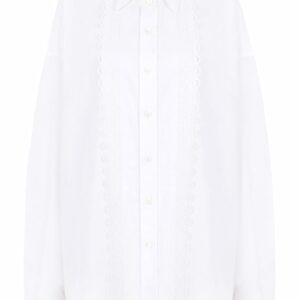 Dolce & Gabbana broderie-anglaise cotton shirt