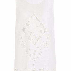 Dolce & Gabbana embroidered linen tunic