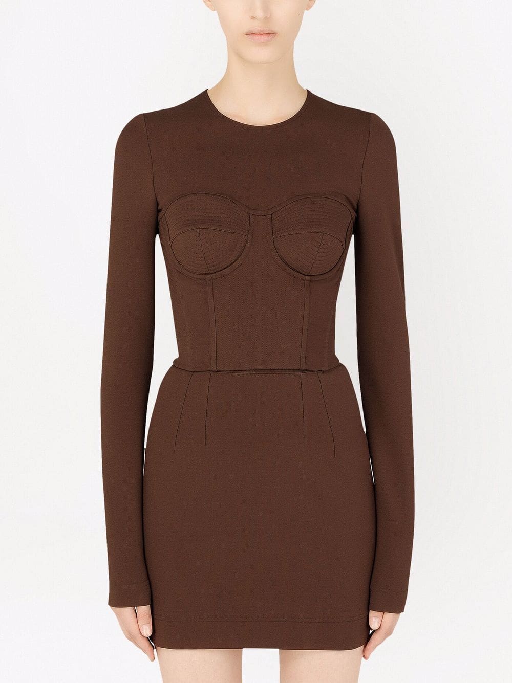 Dolce & Gabbana long-sleeve corset top - Image 3