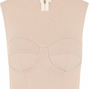 Dolce & Gabbana cropped-corset vest