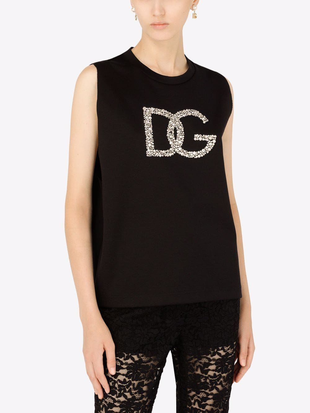 Dolce & Gabbana Interlock logo-embellished tank top - Image 5