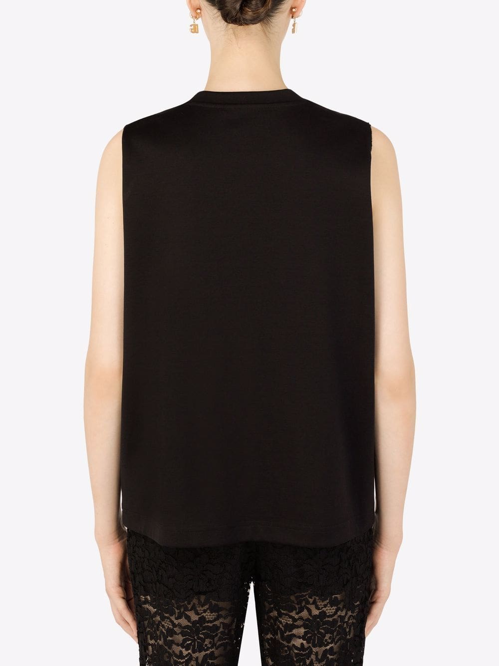 Dolce & Gabbana Interlock logo-embellished tank top - Image 4